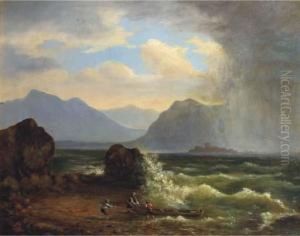 The Approaching Storm by Gustav Adolf Friedrich
