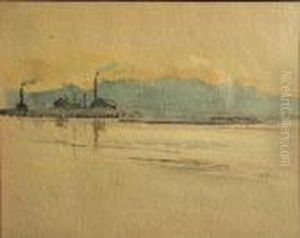 Lower East Bay, San Diego by Charles Arthur Fries