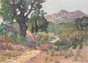 Among The Oaks (no.1475), 1931