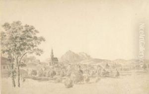 Mulln Bei Salzburg. by Ernst Fries