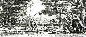 The Peasants' Revenge, plate 17 from 'The Miseries and Misfortunes of War', 1633 by Jacques Callot