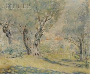 Olive Trees, Cagnes by Frederick Carl Frieseke