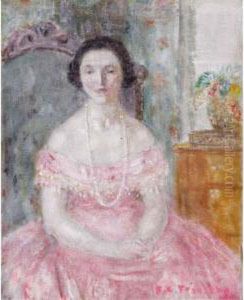 Dressed For The Evening by Frederick Carl Frieseke