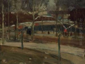 Central Park by Frederick Carl Frieseke
