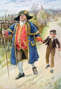 Mr Bumble and Oliver Twist, 1924 by Harold Copping