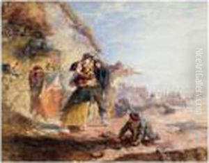 Leaving Arran by Alfred Downing Fripp