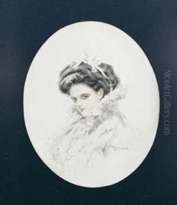 Portrait Of Mrs Leonard Dodds
