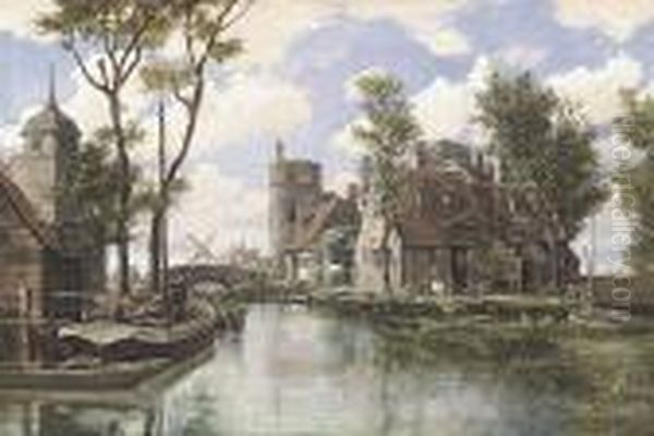 A Busy Canal - view 1
