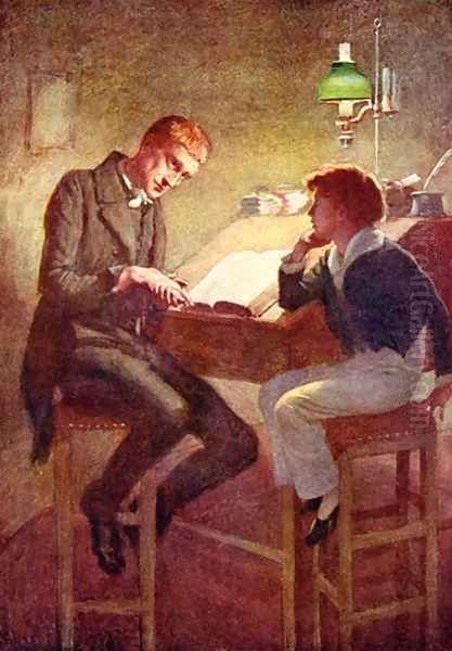David Copperfield and Uriah Heep, 1924 - view 1