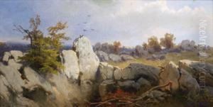 Kleines Landschaftsstuck by Melchior Fritsch