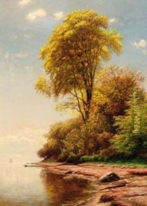 A Wooded Coastal Landscape