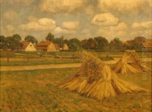Summerday In The Countryside by Wilhelm Fritzel