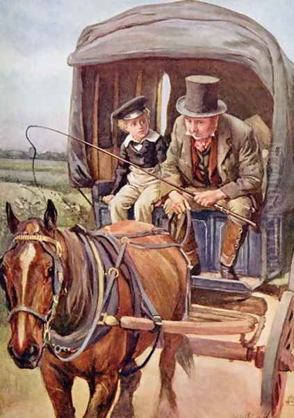 Banks Drives David to Yarmouth, 1924 - view 1