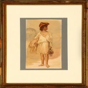 An Italianfisherboy by Lorenz Frolich