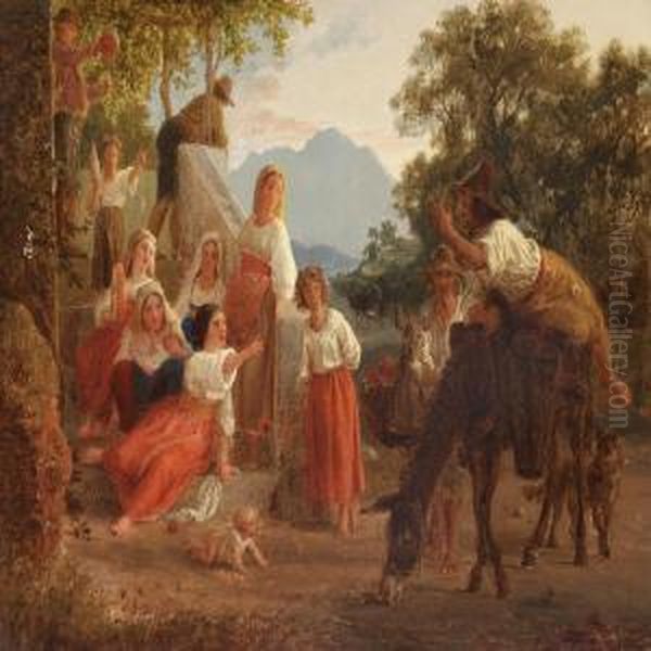 A Scene From Italian Life - view 1