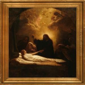 Jesus Heals The Daughter Of Jarius by Lorenz Frolich