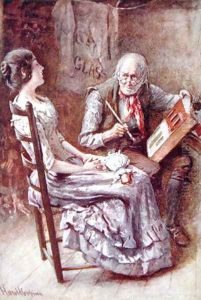Caleb Plummer and his Blind Daughter, 1924 by Harold Copping