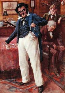 Captain Cuttle's Bright Idea, 1924 by Harold Copping