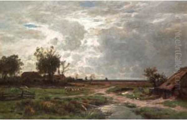 Flache Landschaft Bei Munchen - view 1