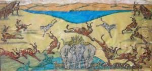 Le Saut Des Gazelles by Jacques Froment-Meurice
