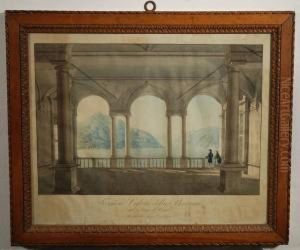 Seconda Veduta Della Pliniana by Carl Ludwig Frommel
