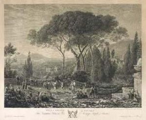 Villa D'este In Tivoli by Carl Ludwig Frommel