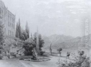 Villa Sommariva Am Comer See by Carl Ludwig Frommel