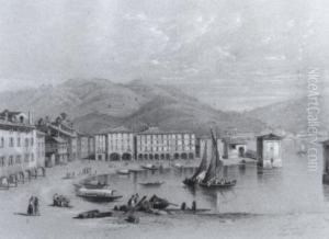 Blick Auf Como by Carl Ludwig Frommel