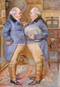 The Brothers Cheeryble, 1924 by Harold Copping
