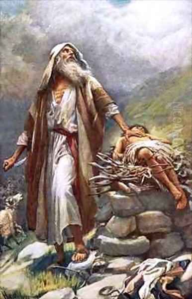 Abraham and Isaac - view 1