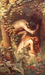 Adam and Eve by Harold Copping