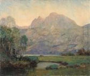 Meadow In The Sierras by John Frost