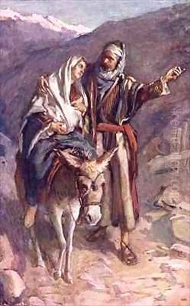 The flight into Egypt - view 1