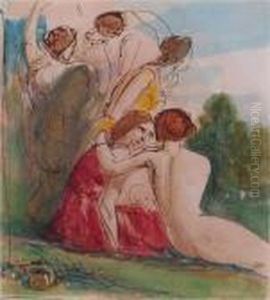 Study For Diana And Actaeon Study For Diana And Actaeon