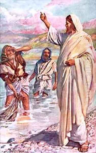 The call of Andrew and Peter by Harold Copping