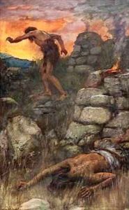 Cain and Abel by Harold Copping