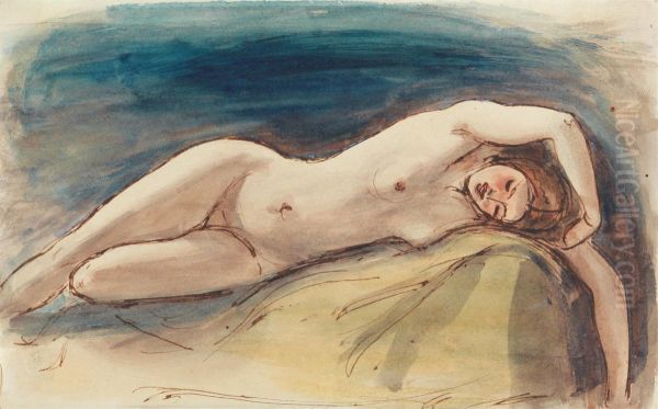 Reclining Female Nude - view 1