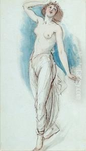 Draped Nude Figure Draped Nude Figure