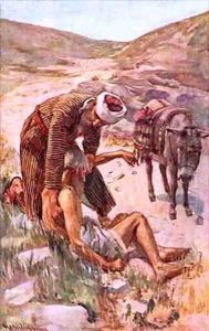 The Good Samaritan by Harold Copping
