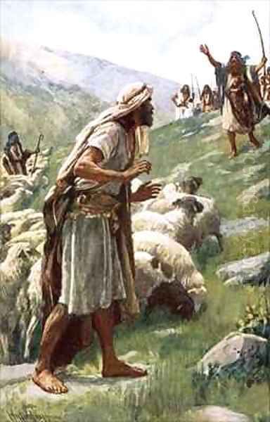 Jacob and Esau - view 1