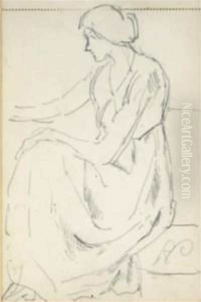 Seated Woman - view 1