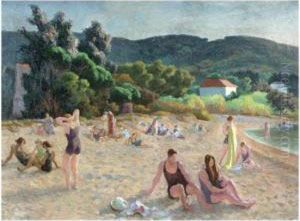 St. Tropez by Roger Fry