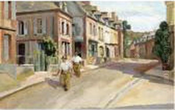 Off To Work, Northern France - view 1
