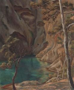 The Blue Pool by Roger Fry