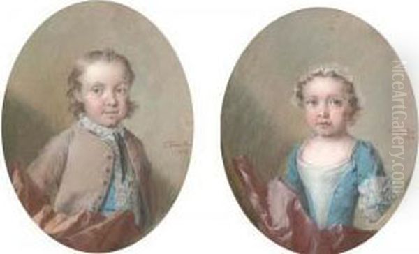 Portrait Of A Young Boy by Thomas Frye