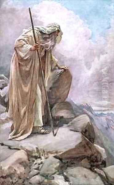 Moses on Pisgah - view 1