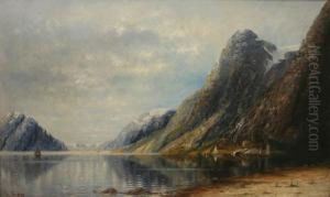 Norwegian Landscape by Therese Fuchs