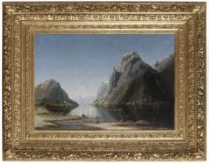 Norskt Fjordlandskap Norskt Fjordlandskap
