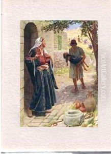 The Shunammite Woman by Harold Copping
