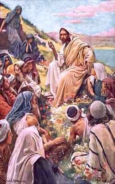 The sermon on the mount by Harold Copping